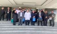 بازدید اساتید و مدیران دانشگاه علوم پزشکی ایران از اورژانس شیمیایی بیمارستان بقیه‌الله(عج)